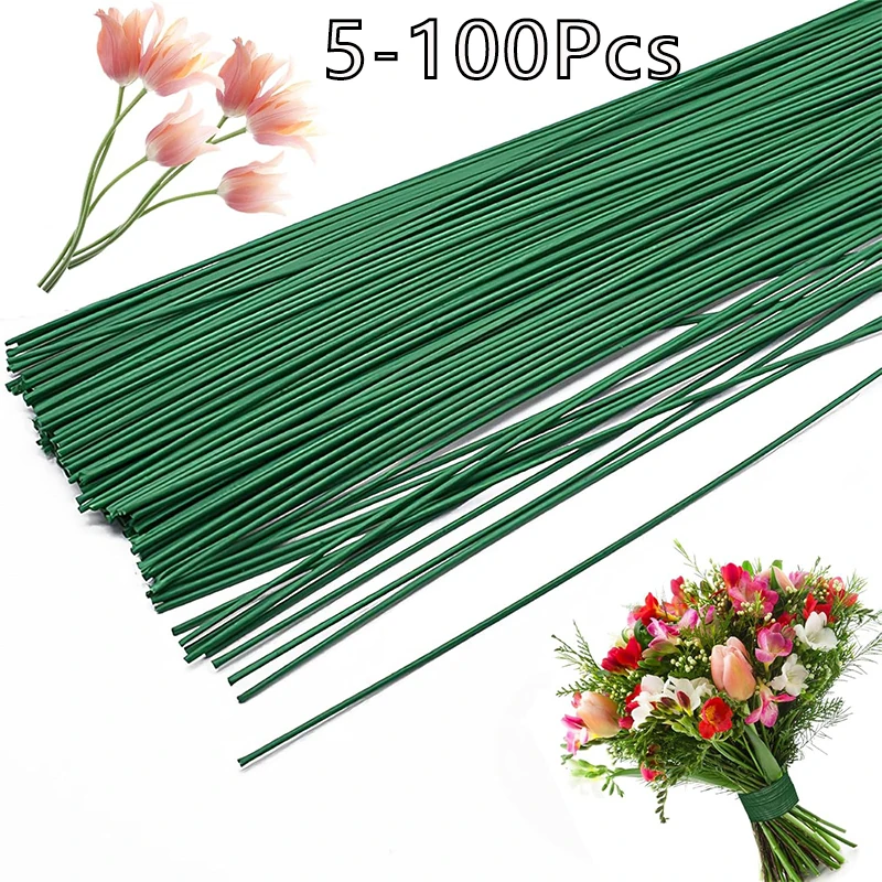 Wire Stem Florist - 5-50 Peças de Hastes de Arame