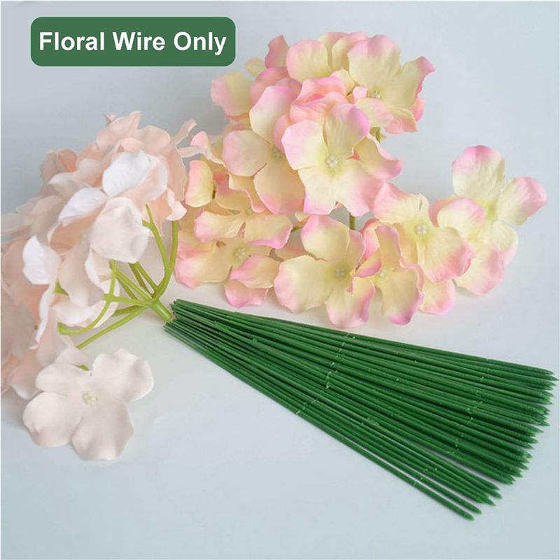 Wire Stem Florist - Arame para floristas, 400 unidades de