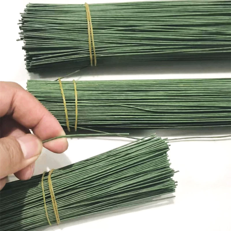 Wire Stem Florist - 100 pçs fio floral de alta