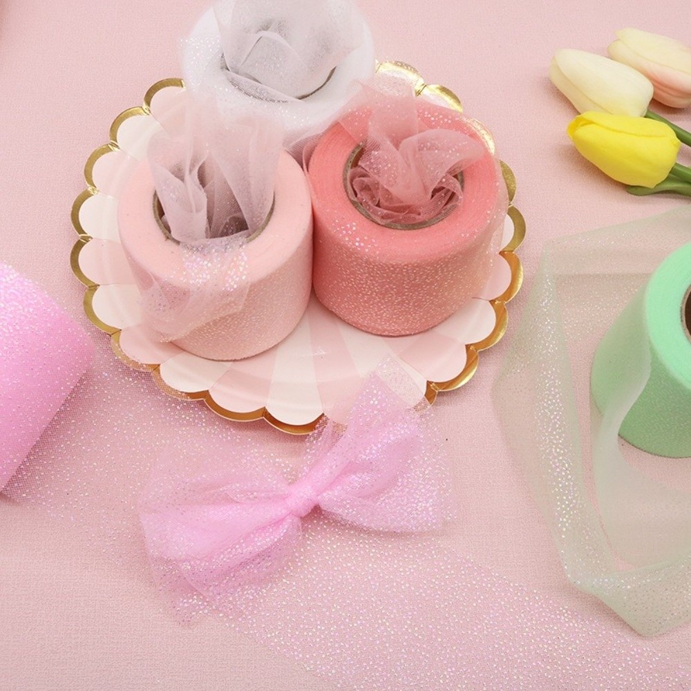Fita de Organza com Lantejoula - Ribbon Organza Roll avaliação e preço