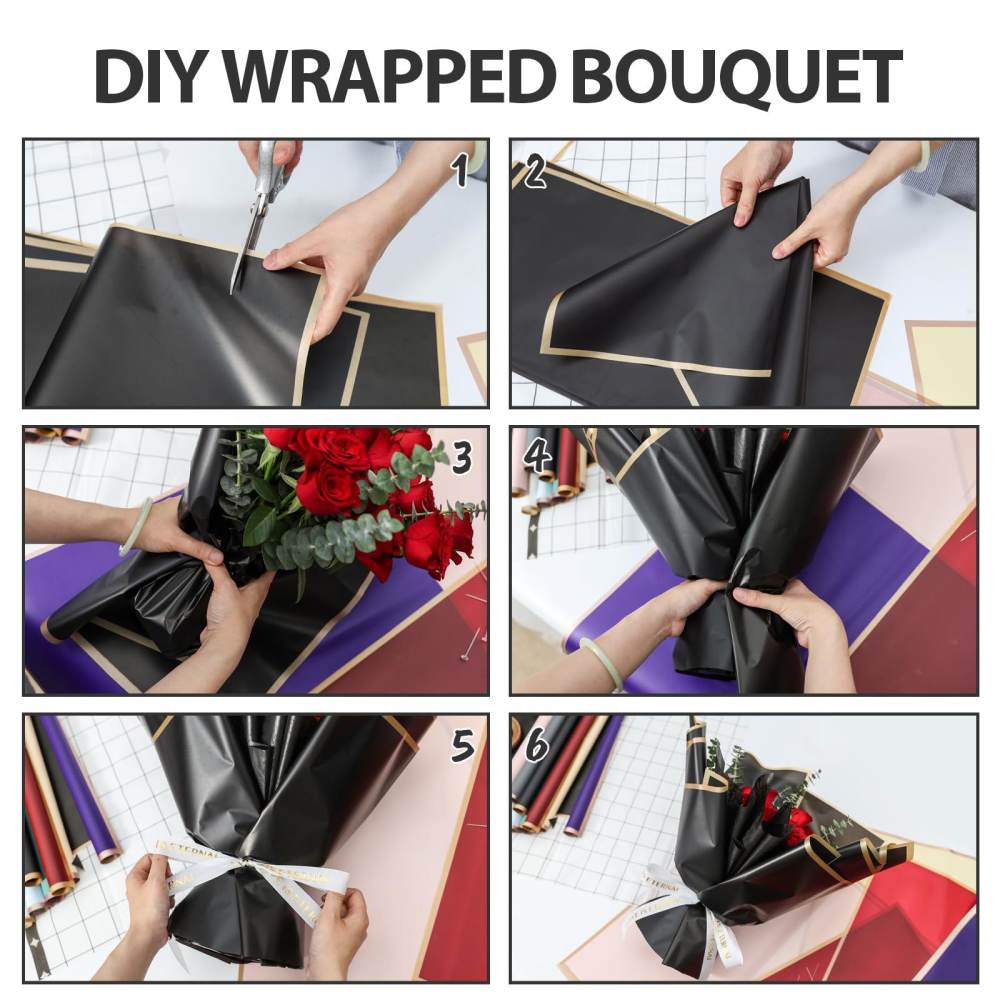 Papel de embrulho impermeável  - Florist Supply Shop avaliação e preço