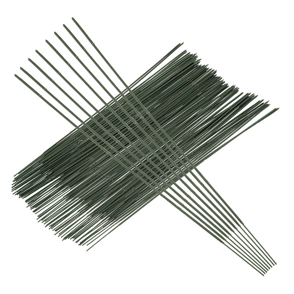 100 unidades de hastes de aram - Wire Stem Florist avaliação e preço
