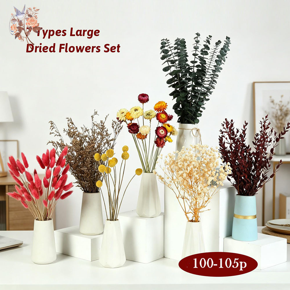 Conjunto de Flores Secas a Gra - The Florist Supply avaliação e preço