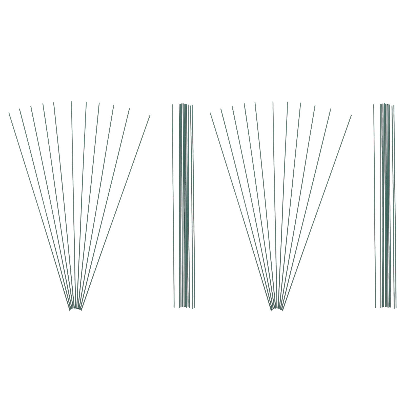 180 Peças de Arame Verde para  - Wire Stem Florist avaliação e preço