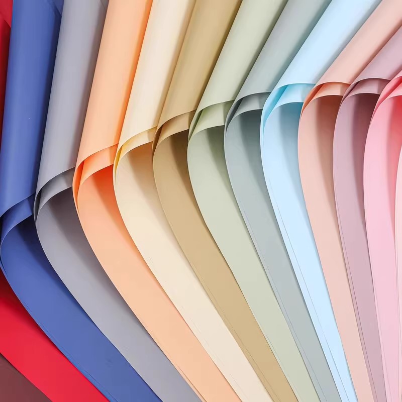 Estilo coreano papel de cor só - The Florist Supply avaliação e preço