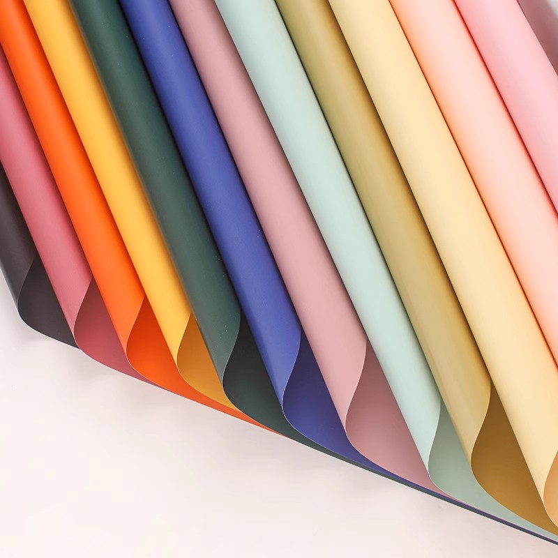 Estilo coreano papel de cor só - The Florist Supply avaliação e preço