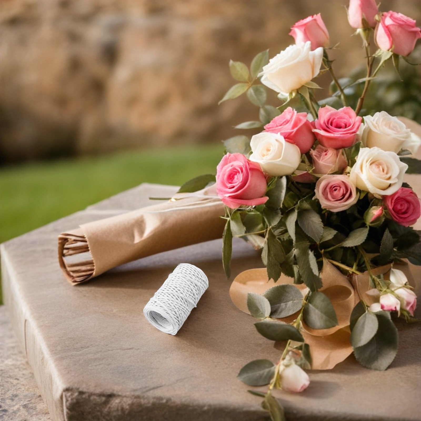 2 rolos de arame floral, arame - Wire Stem Florist avaliação e preço