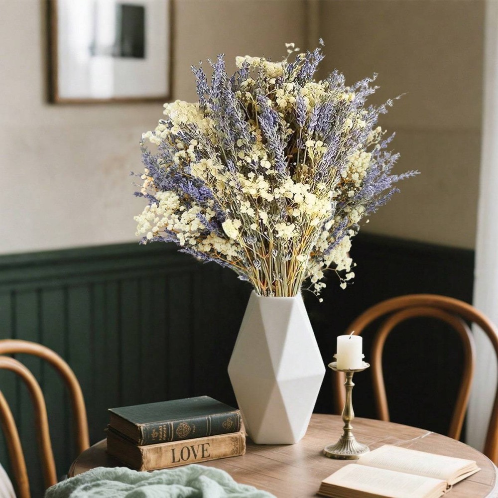 Buquê de flores secas de lavan - Baby Breath Dried avaliação e preço