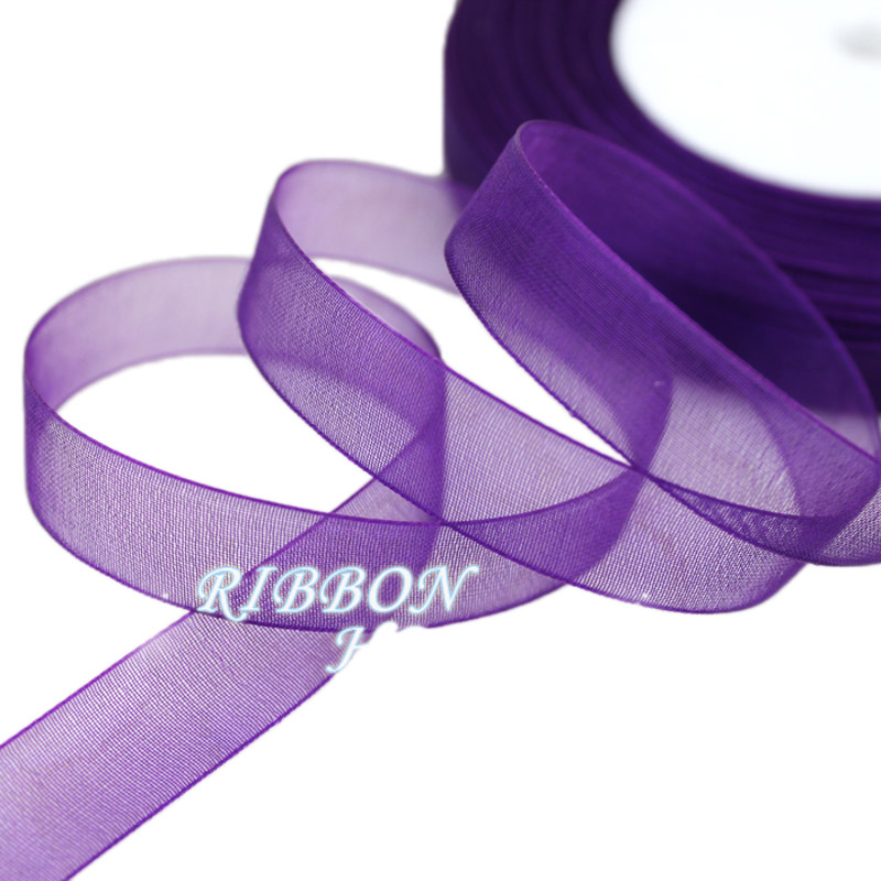 (50 Jardas/Rolo) Fitas de Orga - Ribbon Organza Roll avaliação e preço
