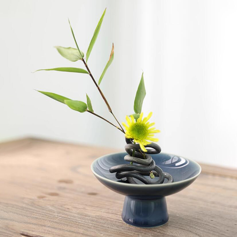 Base de vaso de flores japonês - Flower Frog Pin avaliação e preço