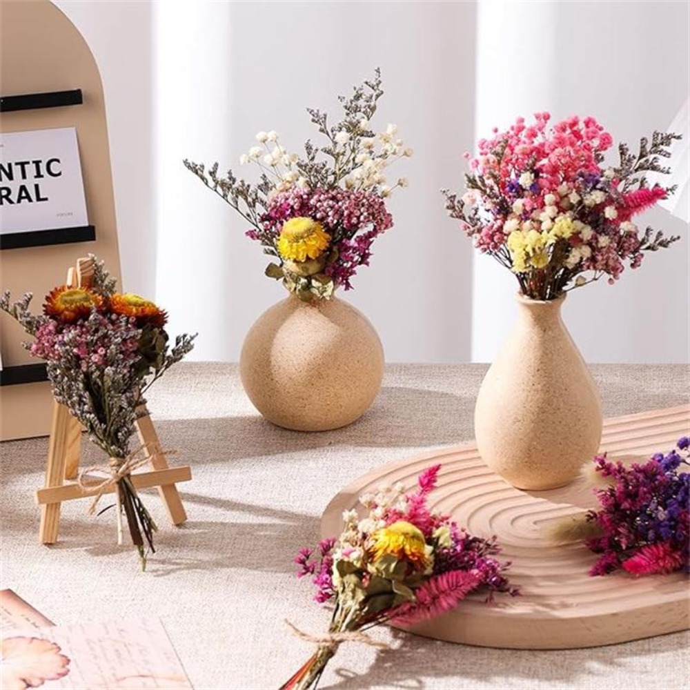Kit DIY de Mini Buquê de Flore - Baby Breath Dried avaliação e preço