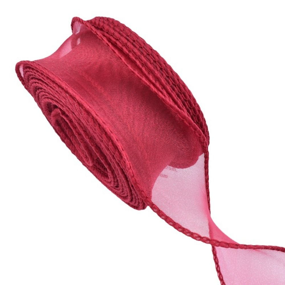 Rolo de fita de cetim de 40mm  - Ribbon Organza Roll avaliação e preço