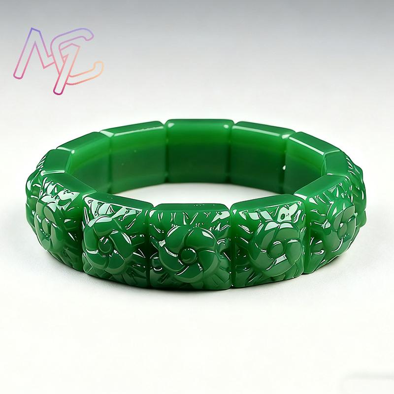 Real jade flor pulseira pulsei - Supply Florist avaliação e preço