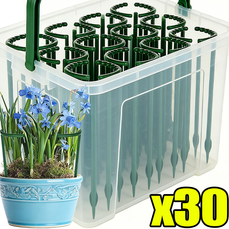 30-1 Peças Suporte de Plástico - Florist Supp avaliação e preço