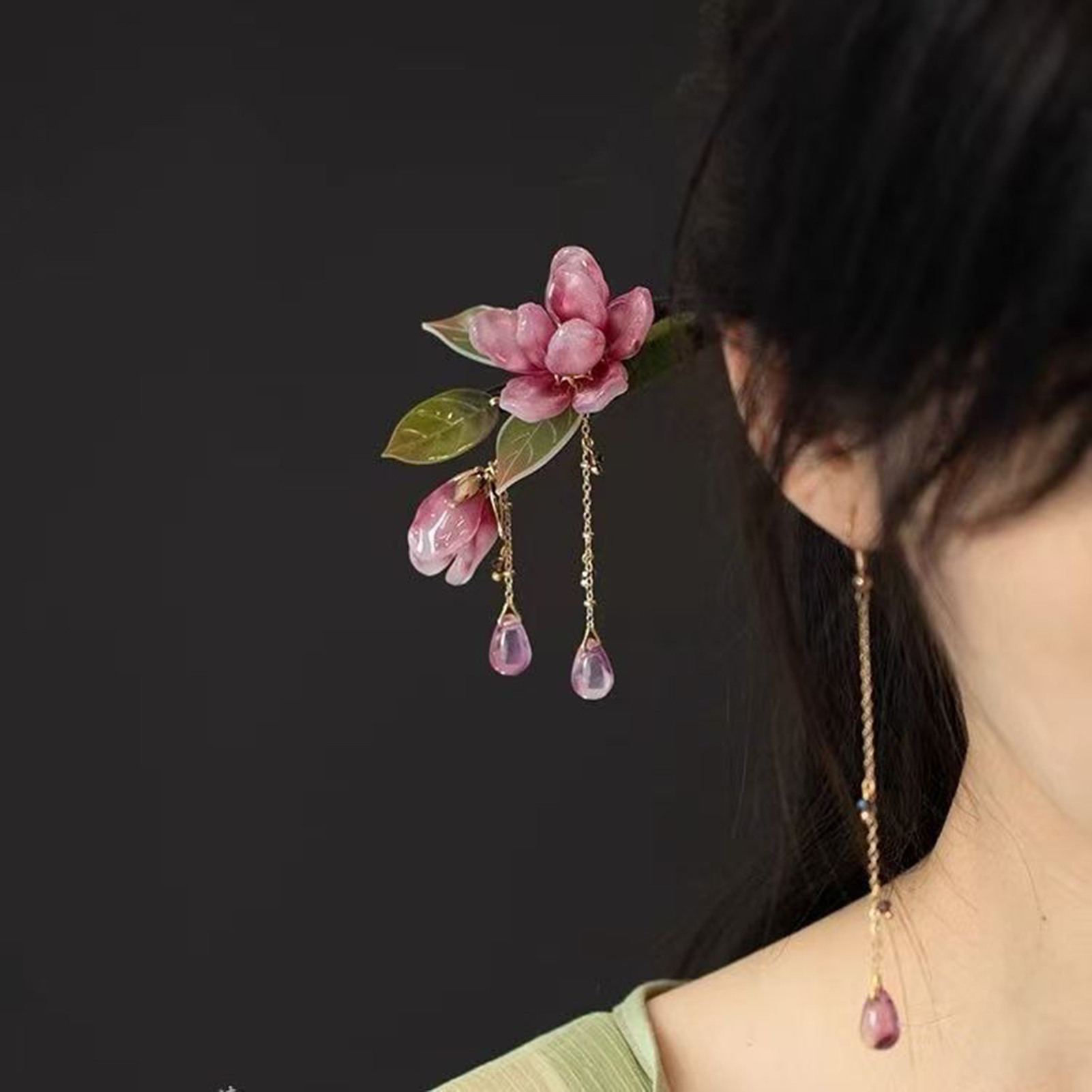 Grampo de Cabelo Floral Estilo - Supply Florist avaliação e preço