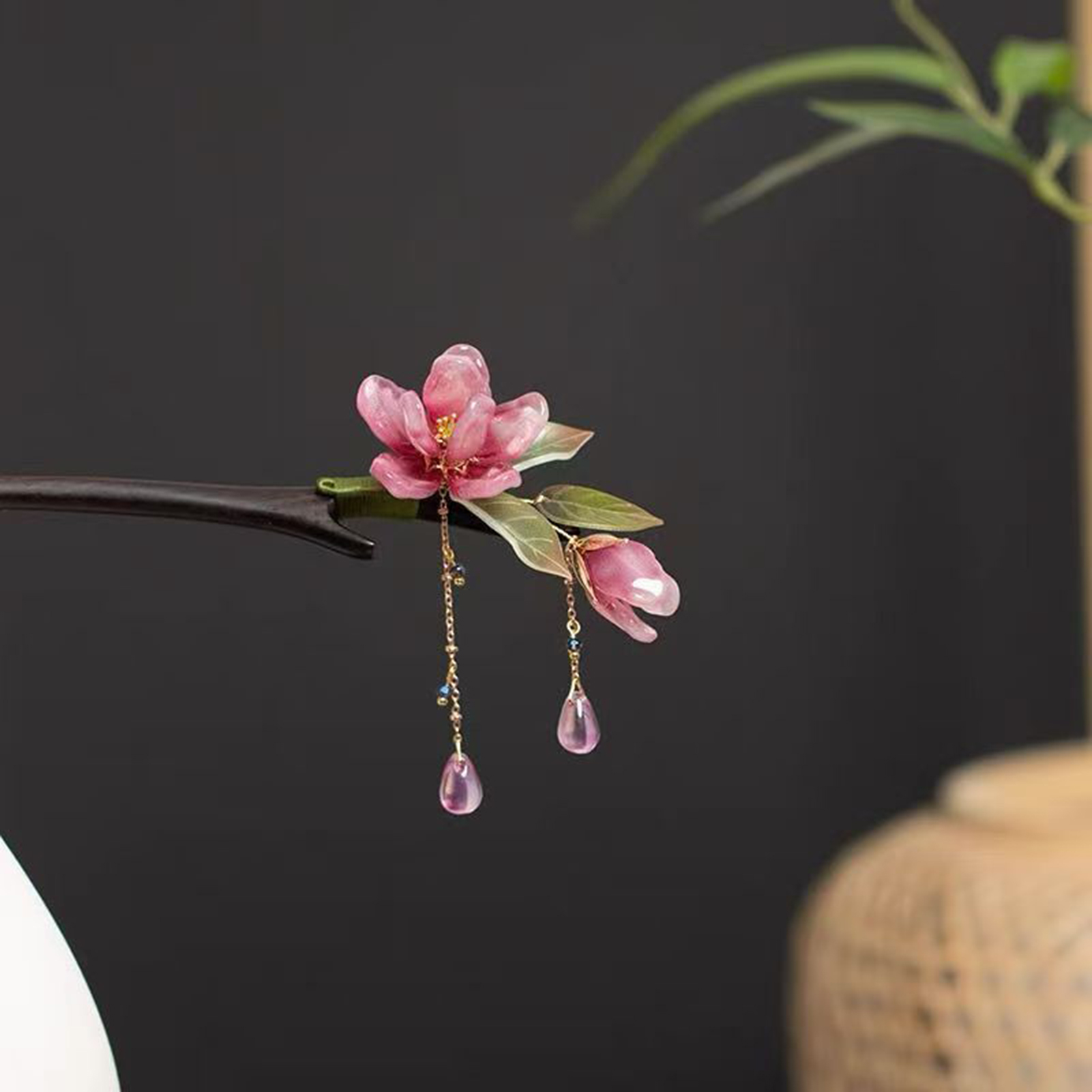 Grampo de Cabelo Floral Estilo - Supply Florist avaliação e preço