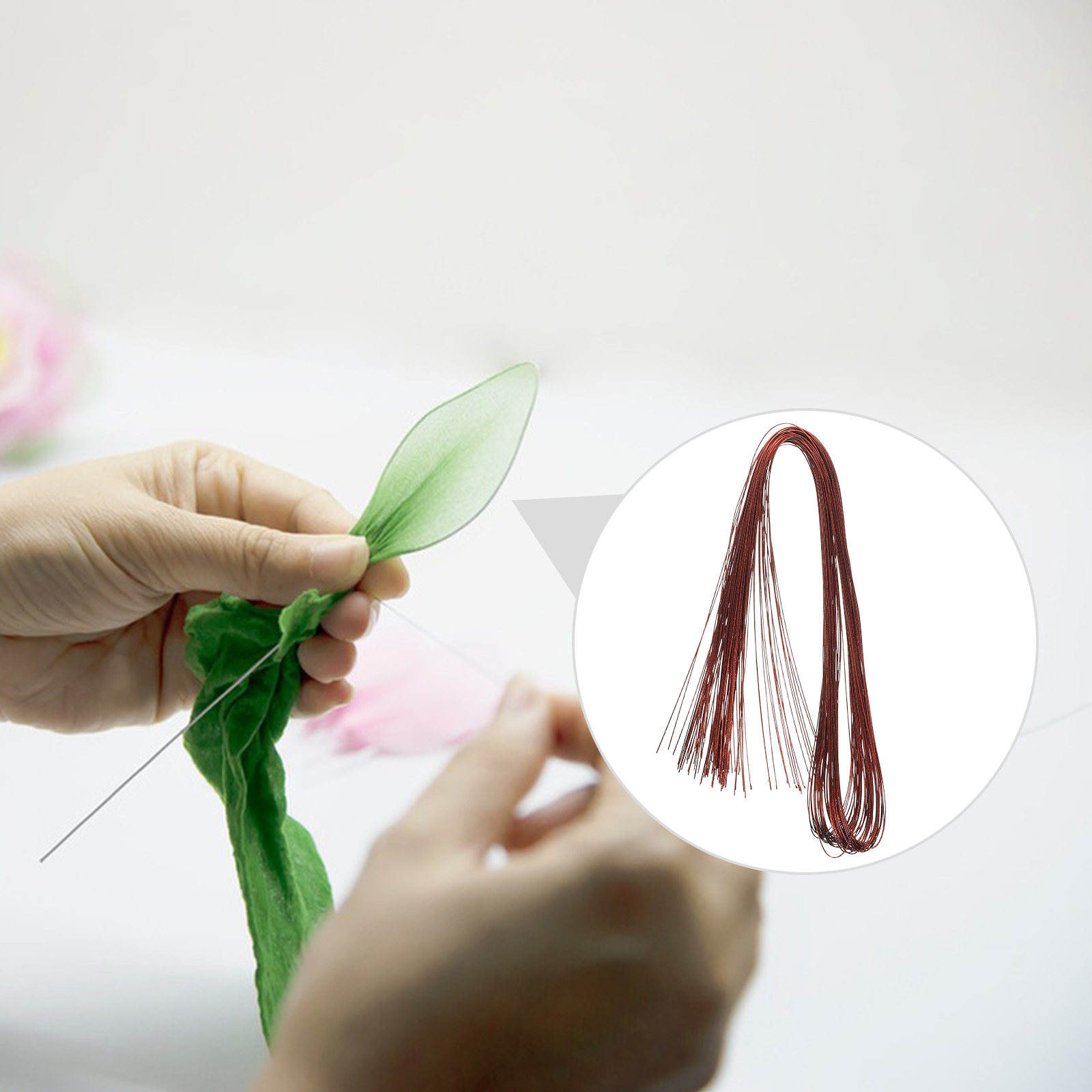Arame para arranjos florais, c - Wire Stem Florist avaliação e preço