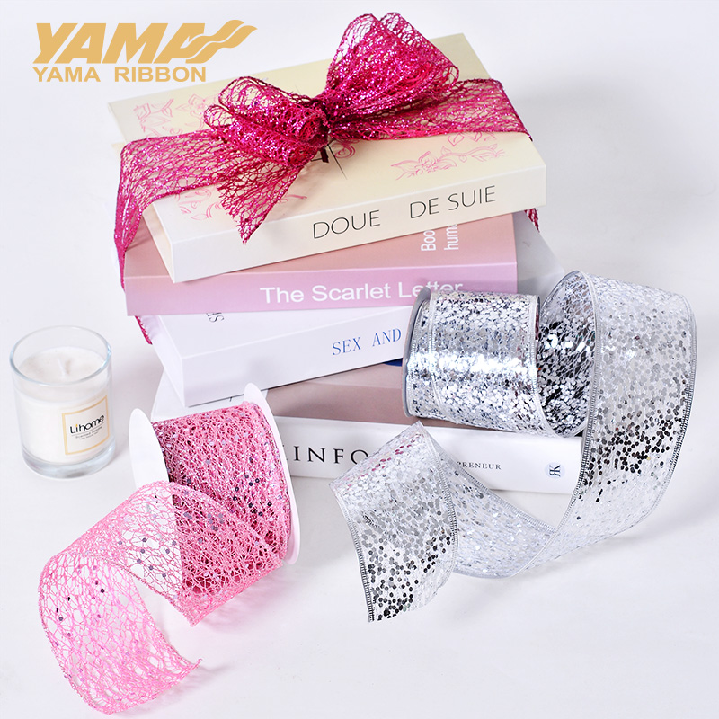 YAMA 10 jardas/rolo 63mm lante - Ribbon Organza Roll avaliação e preço