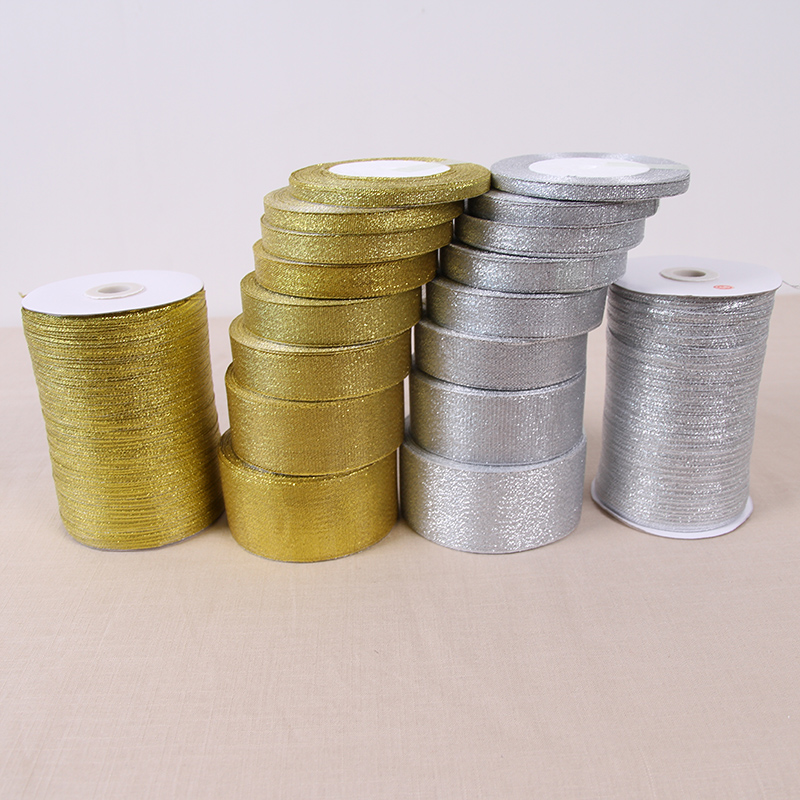 Fita de cebola dourada e prate - Ribbon Organza Roll avaliação e preço
