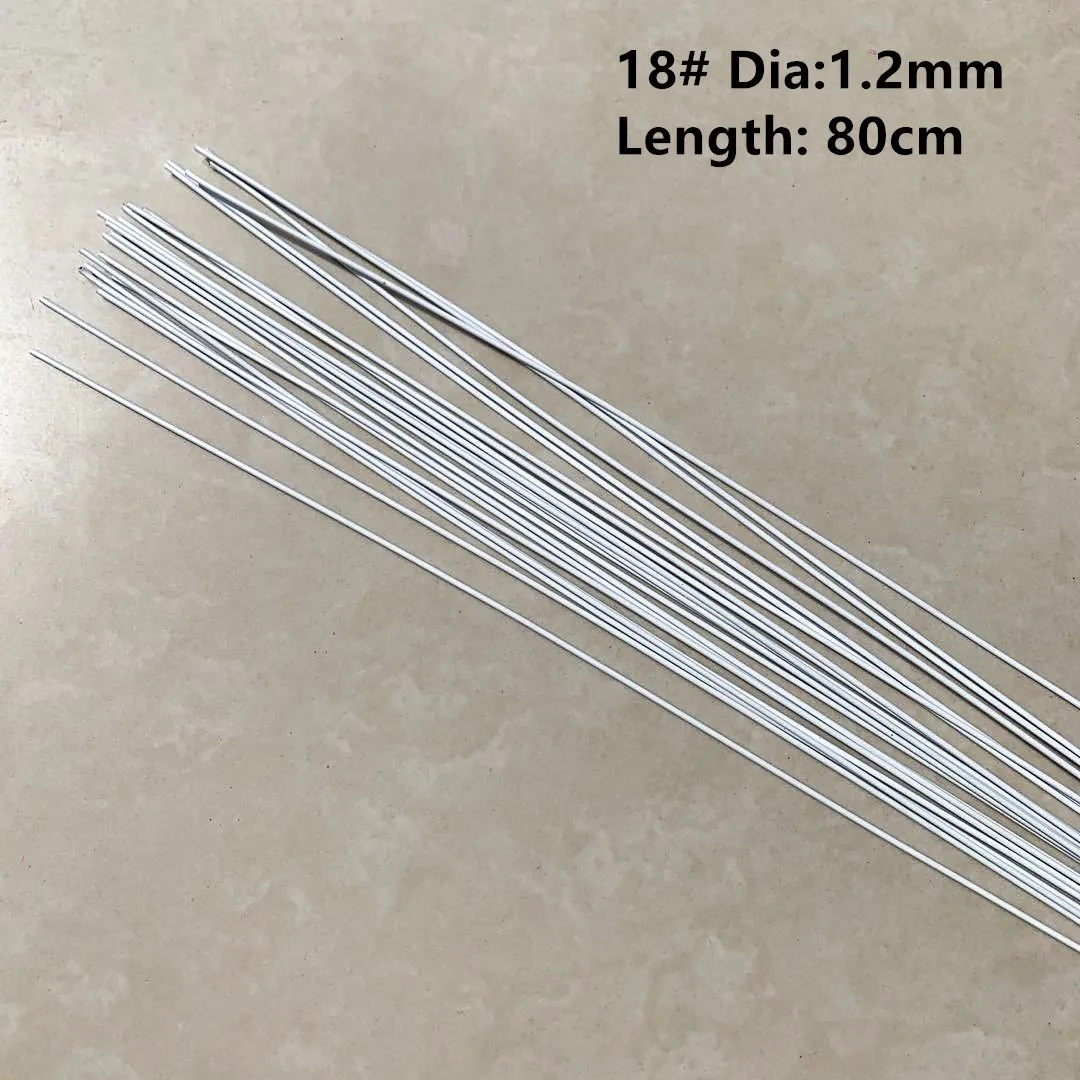 2 #   2mm/1.2mm 30 peças 80cm  - Wire Stem Florist avaliação e preço