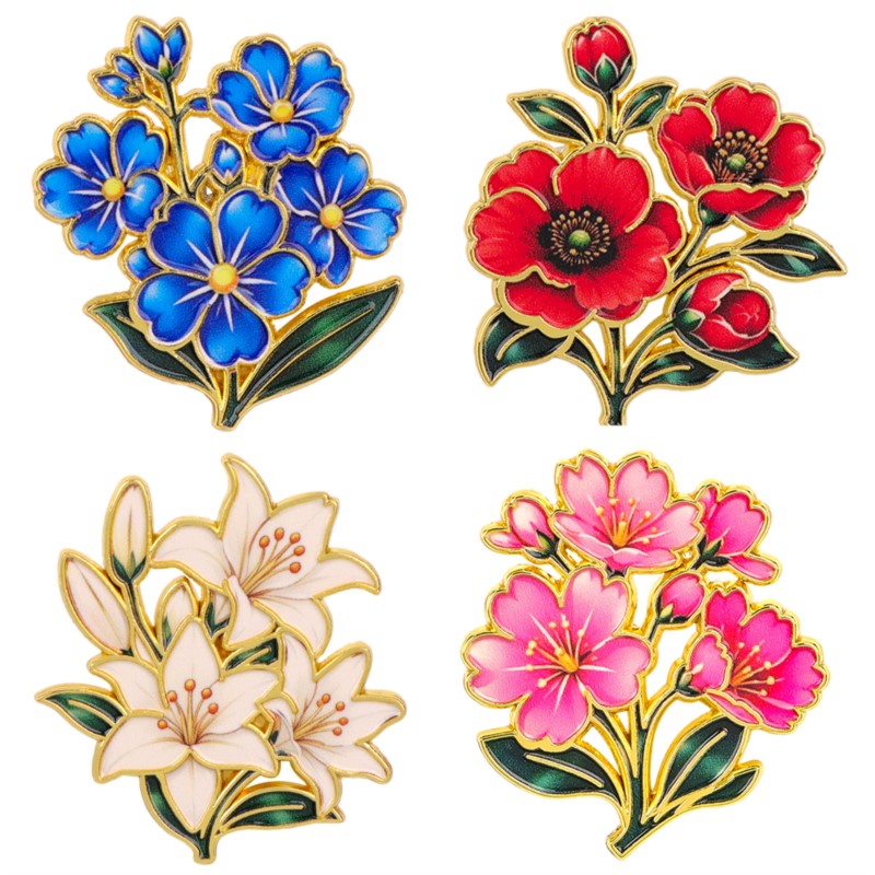 Broche Esmaltado Vintage Fofo  - Supply Florist avaliação e preço